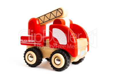 Wooden fire engine