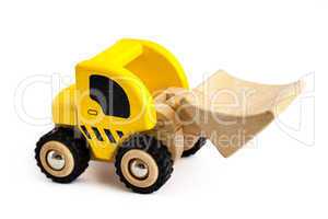 Wooden loader truck