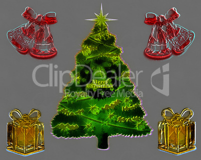 3D Christmas Card