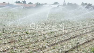watering farming fields
