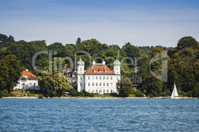 Pocci Castle at Starnberg lake