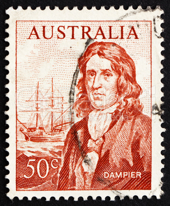 Postage stamp Australia 1971 William Dampier