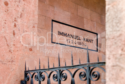 Immanuel Kant, tomb