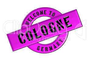 WELCOME TO COLOGNE