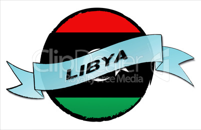 Circle Land LIBYA