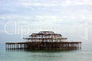 West Pier at Brighton Beach