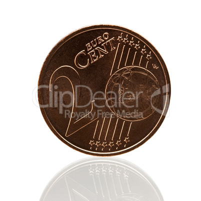 Two Cent Euro Coin