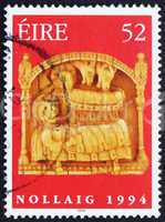 Postage stamp Ireland 1994 Nativity, Detail, Christmas