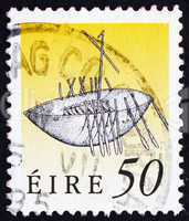 Postage stamp Ireland 1990 Broighter Boat