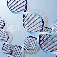 double DNA helix, biochemical abstract background