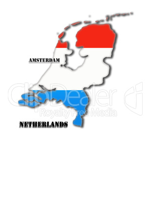 Map of Holland