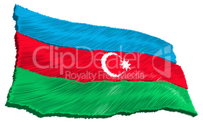 Flag - Azerbaijan