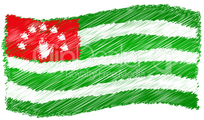 Flag - Abkhazia