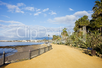 Promenade in Marbella