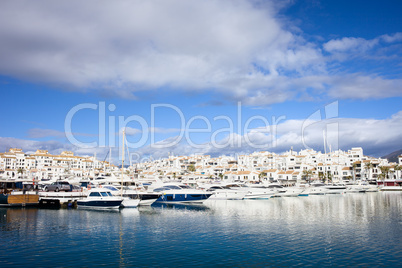 Puerto Banus in Spain