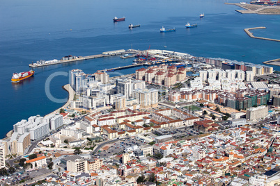 Gibraltar from Above