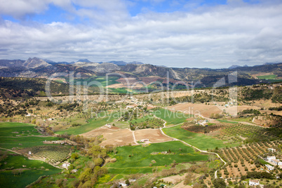 Andalusia Landscape in Spain