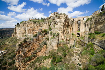 Ronda Rocks in Andalusia