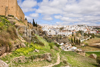 Ronda Town in Andalucia