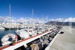 Puerto Banus in Spain