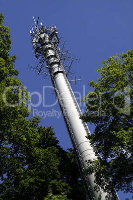 Sendemast auf dem Klüt in Hameln