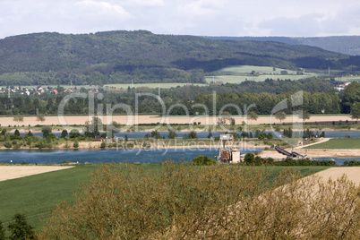 Baggerseen bei Tündern