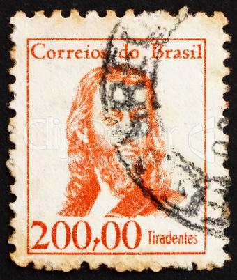 Postage stamp Brazil 1965 Tiradentes, Revolutionary