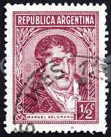 Postage stamp Argentina 1935 Manuel Belgrano