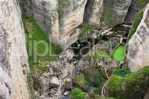 El Tayo River Gorge in Ronda