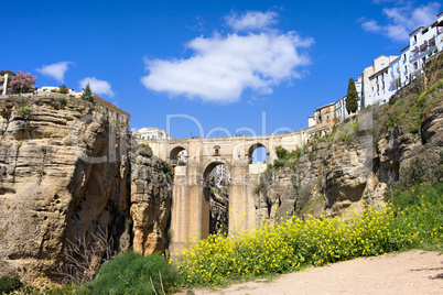 Ronda Bridge in Spain