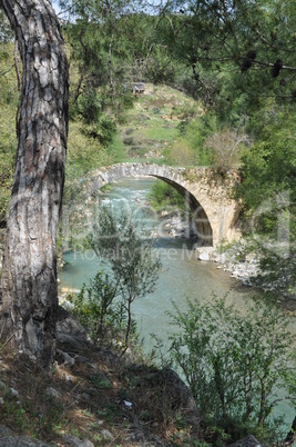 Alte Römerbrücke bei Sapadere, Türkei