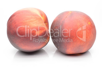 Ripe peaches
