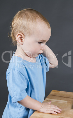 portrait of young child