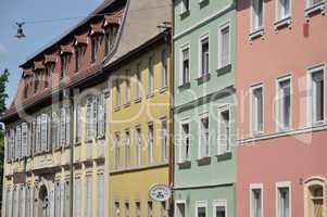 Häuserzeile in Bamberg