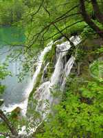 Waterfall in Plitvice National Park
