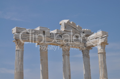 Apollon-Tempel in Side, Türkei