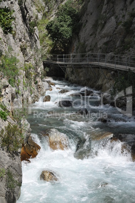 Sapadere Canyon, Türkei