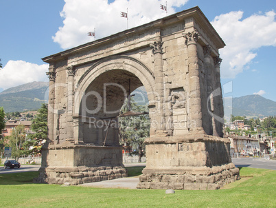 Arch of August Aosta