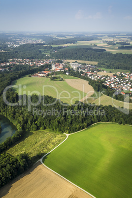 flight over Bavaria