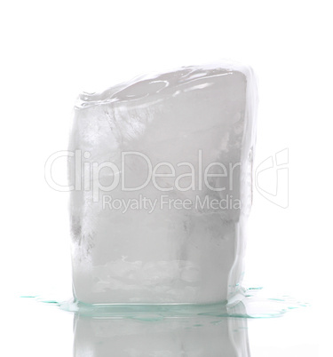 cold ice block