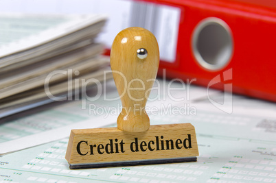 credit declined
