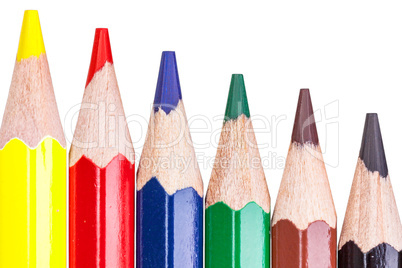 Colored pencils for school