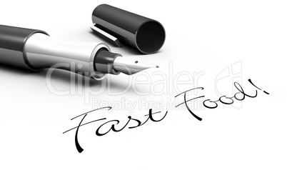 Fast Food! - Stift Konzept