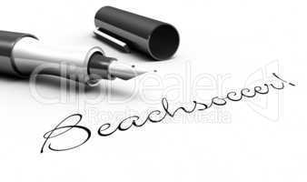 Beachsoccer! - Stift Konzept