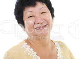 Asian senior woman