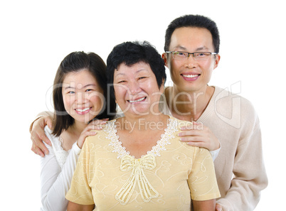 Asian family