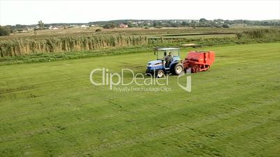 field from above