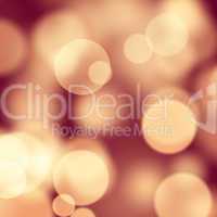 abstract background brown defocused circle lights