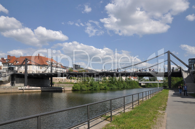 Kettenbrücke in Bamberg