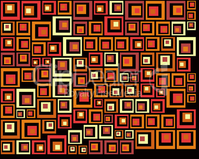 Bright Filled Squares Background